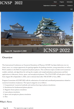 Home of 27th ICNSP